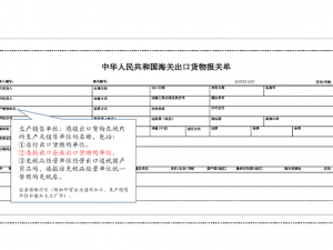 出口报关单申报的常见错误及其影响